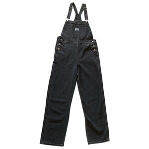 levi’s premium vintage-inspired women’s overalls, light/washed black, size M